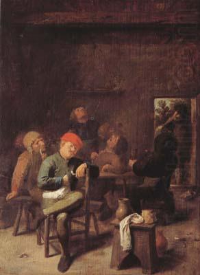 Peasants Smoking and Drinking (mk08), BROUWER, Adriaen